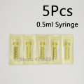 5pc 0.5ml syringe