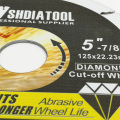 SHDIATOOL 2pcs Diamond Cut-off Wheel Blade Vacuum Brazed Diamond Metal Cutting Disc For Steel Tube, Iron Rebar, Angle Steel