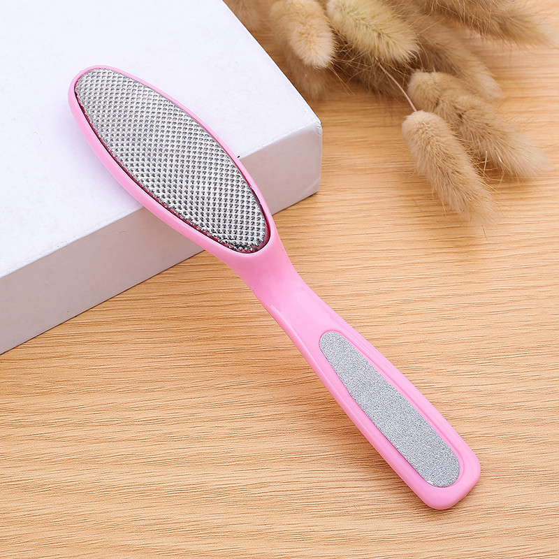 1pcs Grinding Exfoliating Bath Brush Tools Beauty Heel-sided Feet Pedicure Calluses Removing Hand Foot File For Heels Body Scrub