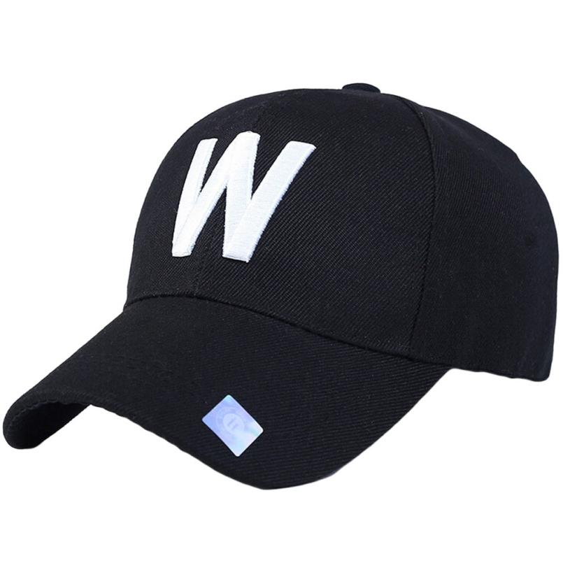 Tennis Caps Hot Sell 2018 Outdoor Women Men Adjustable Simple Solid Letter Embroidery Baseball Tennis Cap 0816