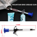 Bicycle Grease Gun Aluminum Bicycle Lubricant Grease Gun For Mountain MTB Bike Service Tools Grease Oil Precise Injector