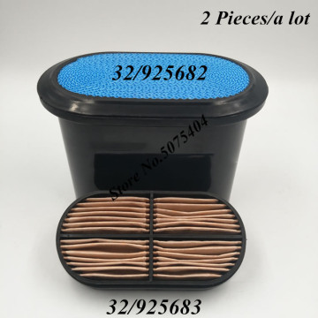 2 Pcs Brand New Air Filter 32/925683 32/925682 Air Filter Element For JCB Heavy Duty Truck Diesel Filter Air Clearer