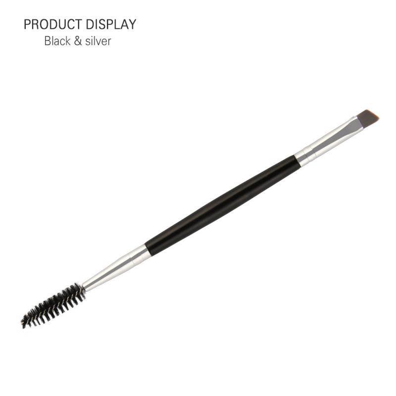 Pro Double Ended Eye Makeup Brush Eyebrow Eyelash Eyeliner Brushes Beauty Makeup Single Liquid Eyeliner Cosmetics Tools
