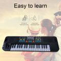 37 Keys Electronic Piano Musical Instrument Toy with Microphone Multifunctional Electronic Organ for Children Boys Girls