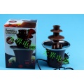 Home DIY three chocolate fountain machine Valentine's day hot pot mini chocolate waterfall machine with heating