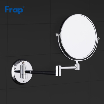 FRAP Bath Mirrors modern bathroom make up mirrors magnification mirrors with extend arm wall mounted chrome bathroom accessories