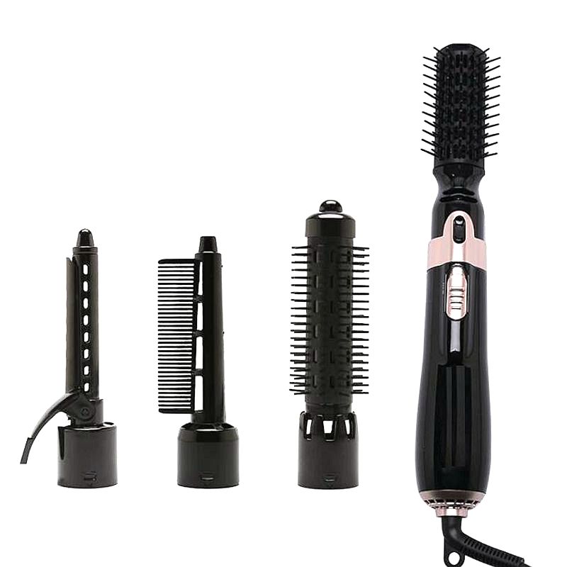 4 in 1 Multifunctional Styling Tools Hair Dryer Hair Curler Comb Salon Professional Electric Blower Styling Set