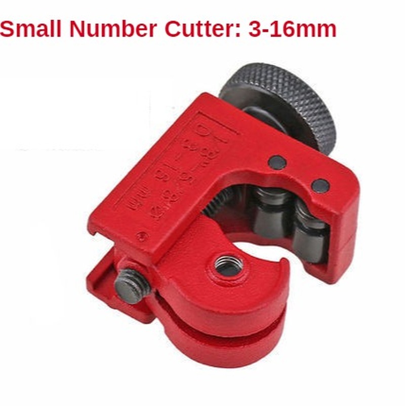 16mm(5/8") Mini Tube Cutter Pipe Scissor Soft Metal Pipe Cutter Tubing Slice Knife Cutter Shear Heavy Duty Cut Plumbing Tool