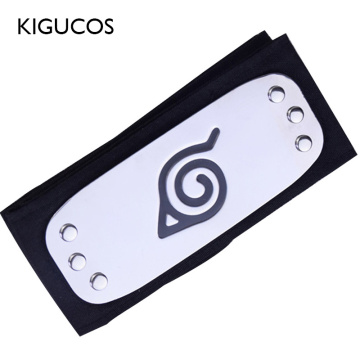 KIGUCOS Anime Naruto Headband for Itachi Kakashi Cosplay Props Akatsuki Headband Halloween Costumes Props