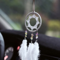 Mini Dream Catcher Car Pendant Wind Chimes Feather Decoration Home Decor & Wall Hanging Adornment Handmade Dreamcatcher Gifts