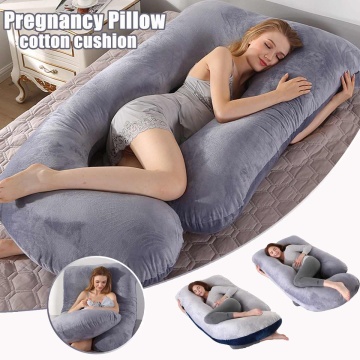 G-shaped Large Pregnancy Pillows Comfortable Maternity Belt Body Pregnancy Pillow Women Pregnant Side Sleepers Cushion for Bed