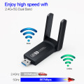 1200Mbps USB WiFi Adapter Dual Band Wireless Network Lan Card WiFi Receiver 802.11ac Wi-fi External For Desktop