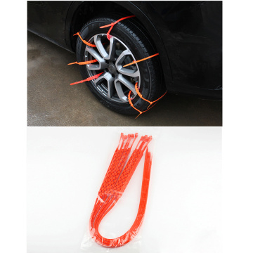 10PCS/lot Universal Anti-Slip Design Car SUV Plastic Winter Tyres Wheels Snow Chains Durable Car-Styling For Snow Muddy Roads