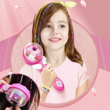 Electric Automatic Hair Braider Diy Braiding Hairstyle Tool Twist Braider Machine Hair Braid Weave Toys For Girl Child Gift