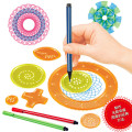 22pcs Spirograph Drawing Toy Set Interlocking Gears Wheels Painting Drawing Accessories Creative Educational Toy Spirographs