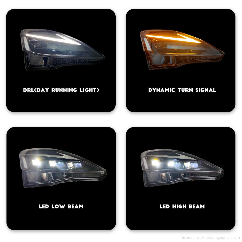 HCMOTIONZ 2006-2012 Lexus IS 250 350 F LED Headlights