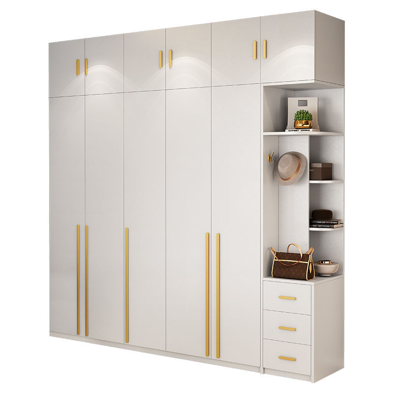 White Wood Wardrobe