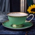YeFine Bone Porcelain Tea Cups Set High Grade Ceramic Cups And Saucers For Coffee 200ML Drinkware Set