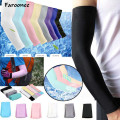 One Pair Women Men Sun Protection Oversleeves Cycle Bikes Driving Golf UV Arm Sleeves Cover Summer Arm Warmers Accessories