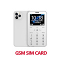 White GSM SIM Card