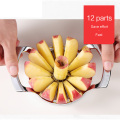 Fast Stainless Steel Apple Cutter Slicer Vegetable Fruit Pear Peeler Divider 8/12 Cutter Kitchen Utensils Gadgets Tools