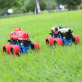 2020 New Car Model Toy Pull Back Car Toys Mini Four-wheel Inertia Off-road Vehicle Plastic Friction Stunt Car For Kids Cars Toys
