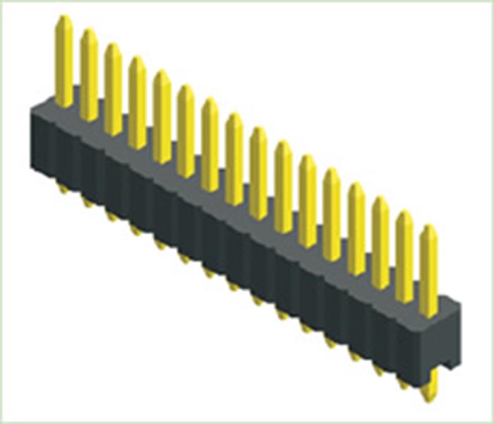 1.27mm Pin Header Single Row Straight Berg Strip Connectors