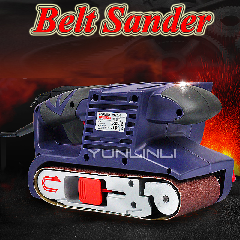 Belt Sander Portable Polishing Machine Flat Sanding Machine Woodworking Polisher