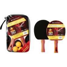 Huieson 6 Star 2pcs New Upgraded Carbon Table Tennis Racket Set Super Powerful Ping Pong Racket Bat For Adult Club Training d4