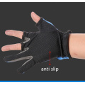 1 Pair 3 Fingerless Fishing Gloves Breathable Quick Drying Anti-slip Fishing Gloves winter fishing For Unisex Carp Finger Glove