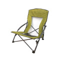 2019 New portable powder-coated steel low beach chairs