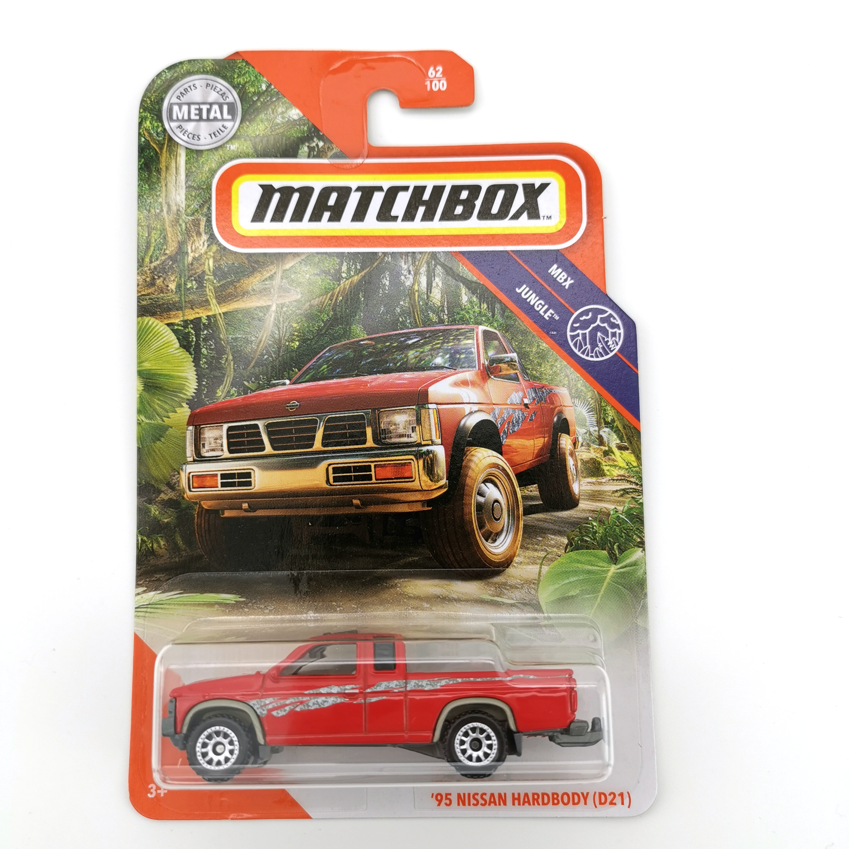 2020 Matchbox Car 1:64 Sports car 95 NISSAN HARDBODY D21 Metal Material Body Race Car Collection Alloy Car Gift