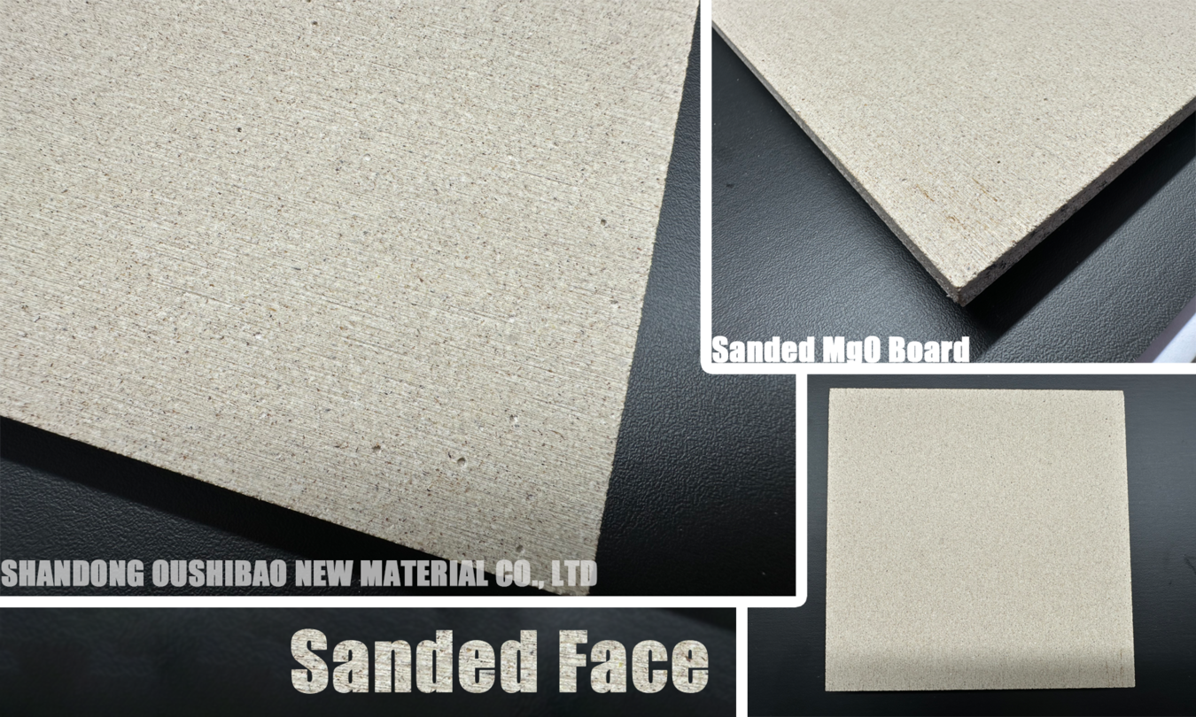 Sanded MgO Board Back Surface