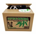 Cute funny Panda Cat Thief toy piggy bank Money Saving Box Creative Money Box Kids Gifts
