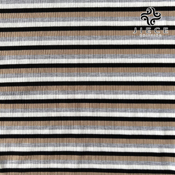 Versatile Elastic Rib Fabric Textile for Fashion