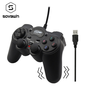 Wired USB Vibration Gamepad Joystick Game Pad Multifunctional Controller For PC Laptop Computer for Win/XP/ for Vista for TV BOX