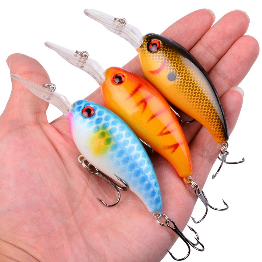 1Pcs Crank Fishing Lure Bait Wobbler 14g 10cm Minnow Isca Artificial Lures Crankbait Leurre de Bass Pike Trolling Pesca Tackle