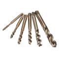 M3-M10 HSS Co M35 Machine Sprial Flutes Taps Metric Screw Tap Right Hand Thread Plug Tap Drill New