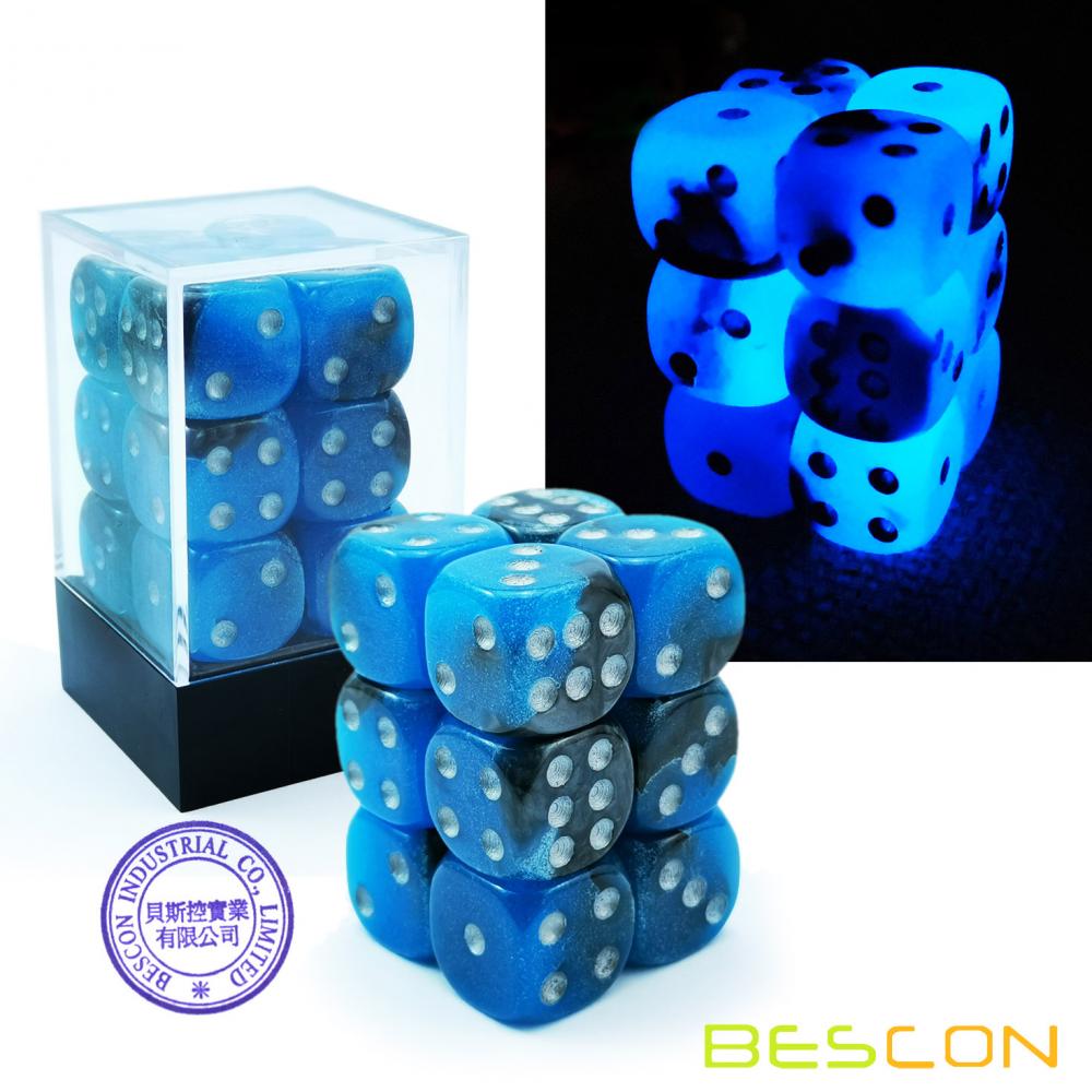 Luminous Glowing Game Dice 1