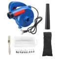 2 IN 1 900W Cordless Electric Air Blower & Suction Handheld Leaf Computer Dust Collector Cleaner Dust Sweeper Vacuums Power Tool