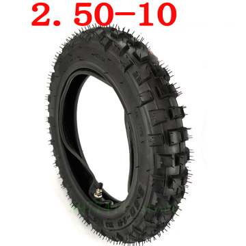 Good quality 2.50-10 inner and outer tires Honda crf50f Yamaha pw50 ttr50e geotextile bicycle 10 inch wheel