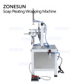ZONESUN ZS-PK900 Semi-automatic Round Soap Bathroom Cleaning Block Pleated Wrapping Machine Tea Packaging Machine