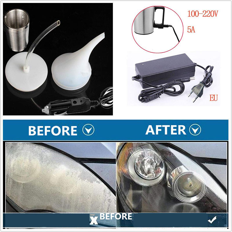 Car Headlight restoration Repair Tool Automotive Headlights Refurbished Polishing Restorer 12V Auto Care Tools Polish Headlight