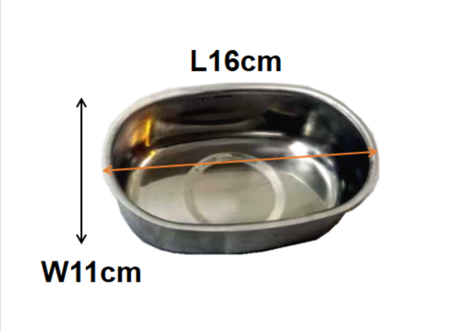Stainless steel medical trays