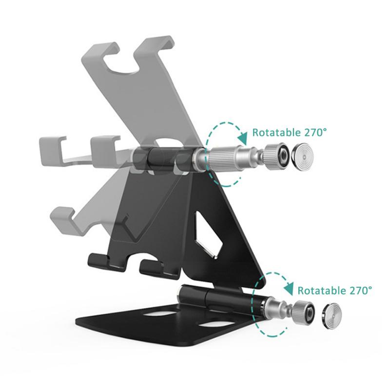 Portable Mini Mobile Phone Holders Lazy Stands Table Desk Mount Stand Holder for iPad Air2 3 4 PC Tablet Foldable Phone holder