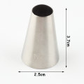 4Pcs Large Russian Icing Piping Pastry Nozzle Tips Baking Tools Cakes Decoration Set Stainless Steel Nozzles Cupcake Dessert