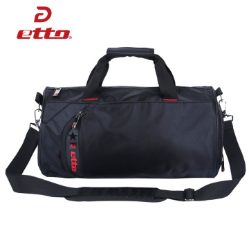 Etto Waterproof Gym Bag Fitness Training Sports Bag Portable Shoulder Travel Bag Independent Shoes Storage Basketball Bag HAB011