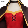 KonoSuba God's Blessing on This Wonderful World Megumin Cosplay Dress Set Halloween Anime Costumes for Women Uniform Outfit