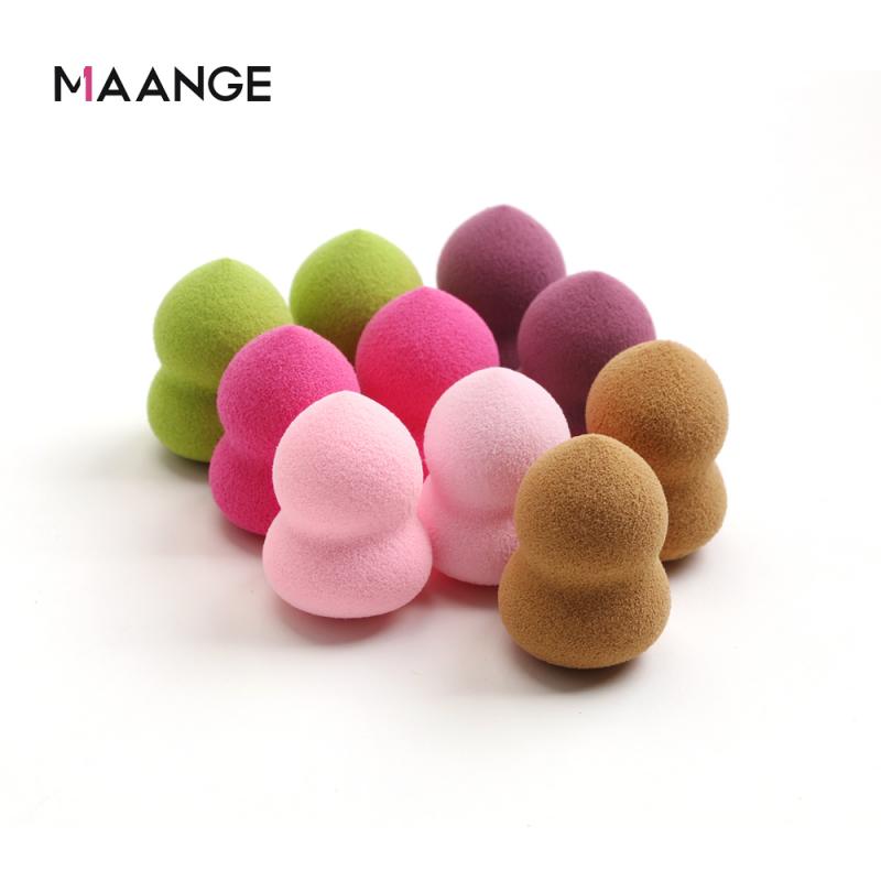 10PCS/Set Mini Latex Sponge Puff Soft Foundation Concealer Cream Wet And Dry Use Powder Puff Makeup Cosmetic Puff Beauty Tools