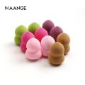 10PCS/Set Mini Latex Sponge Puff Soft Foundation Concealer Cream Wet And Dry Use Powder Puff Makeup Cosmetic Puff Beauty Tools